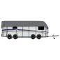 Preview: Dachplane für Wohnwagen Grau 900x300 cm Vliesstoff
