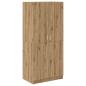 Preview: Kleiderschrank Artisan-Eiche 90x52x200 cm Holzwerkstoff
