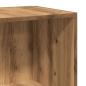 Preview: Eckregal Artisan-Eiche 33x33x132 cm Holzwerkstoff