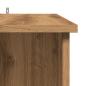 Preview: Bartisch mit Regal Artisan-Eiche 102x50x103,5 cm Holzwerkstoff