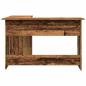Preview: Eckschreibtisch Altholz-Optik 120x140x75 cm Holzwerkstoff