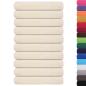 Preview: Saunatücher 10 Stk. Creme 80x200 cm 360 g/m² 100% Baumwolle