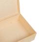 Preview: Holzkiste mit Deckel 40x30x13 cm Massivholz Kiefer
