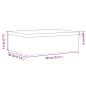 Preview: Holzkiste mit Deckel 40x30x13 cm Massivholz Kiefer