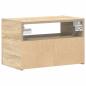 Preview: Wand-Nachttisch Sonoma-Eiche 45x26x28,5 cm
