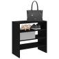 Preview: ARDEBO.de - Schuhregale 2 Stk. Stapelbar Braun Eichen-Optik 60x30x30,5 cm