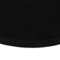 Preview: Tischplatte Dunkelbraun 80x40x4 cm Massivholz Eiche Oval