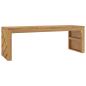 Preview: Couchtisch 110x35x38 cm Massivholz Teak