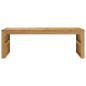 Preview: Couchtisch 110x35x38 cm Massivholz Teak