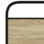 Preview: Bettgestell ohne Matratze 100x190 cm Sonoma-Eiche Holzwerkstoff