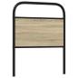 Preview: Kopfteil Sonoma-Eiche 80 cm Stahl und Holzwerkstoff