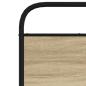 Preview: Kopfteil Sonoma-Eiche 80 cm Stahl und Holzwerkstoff