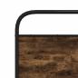 Preview: Bettgestell ohne Matratze 150x200 cm Räuchereiche Holzwerkstoff