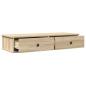 Preview: Wandregal mit Schubladen Sonoma-Eiche 100x37,5x19 cm