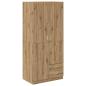 Preview: Kleiderschrank Artisan-Eiche 80x52x180 cm Holzwerkstoff