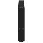 Preview: ARDEBO.de - Couchtischbeine Schwarz 2 Stk. 70x(30-31) cm Stahl