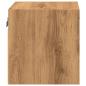 Preview: TV-Wandschrank mit LED-Leuchten Artisan-Eiche 30x28,5x30cm