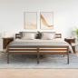 Preview: Nachttische 2 Stk. Braun Eichen-Optik 46,5x29x61 Holzwerkstoff