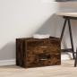 Preview: Schrank mit 2 Schubladen Räuchereiche 60x31x40 cm Holzwerkstoff