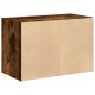 Preview: Schrank mit 2 Schubladen Räuchereiche 60x31x40 cm Holzwerkstoff