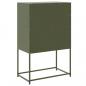 Preview: TV-Schrank Olivgrün 68x39x60,5 cm Stahl