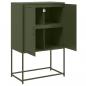 Preview: TV-Schrank Olivgrün 68x39x60,5 cm Stahl