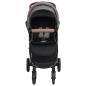 Preview: 2-in-1 Kinderwagen Hellgrau Stahl