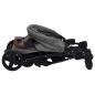 Preview: 2-in-1 Kinderwagen Hellgrau Stahl
