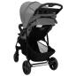 Preview: 2-in-1 Kinderwagen Hellgrau Stahl