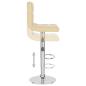 Preview: Barhocker Creme Kunstleder