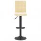 Preview: Barhocker 2 Stk. Creme Samt