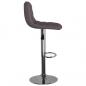 Preview: Barhocker 2 Stk. Taupe Stoff