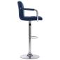 Preview: Barhocker Blau Stoff