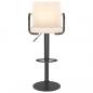 Preview: Barhocker 2 Stk. Creme Stoff