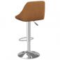 Preview: Barhocker Braun Samt