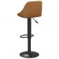 Preview: Barhocker Braun Samt