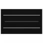 Preview: Waschbeckenunterschrank Schwarz 80x38,5x48 cm Holzwerkstoff