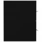 Preview: Waschbeckenunterschrank Schwarz 80x38,5x48 cm Holzwerkstoff