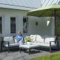Preview: Madison Garten-Lounge-Set-Abdeckung 270x270x70 cm Grau