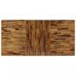 Preview: Esstisch Recyceltes Teakholz und Stahl 180x90x76 cm