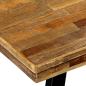 Preview: Esstisch Recyceltes Teakholz und Stahl 180x90x76 cm