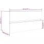 Preview: Waschbeckenunterschrank Grau Sonoma 90x38,5x45 cm Holzwerkstoff