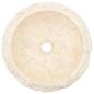 Preview: Waschbecken 40x12 cm Marmor Creme