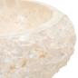 Preview: Waschbecken 40x12 cm Marmor Creme