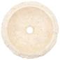 Preview: Waschbecken 40x12 cm Marmor Creme