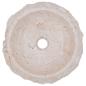 Preview: Waschbecken 40x12 cm Marmor Creme
