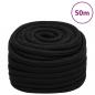 Preview: ARDEBO.de - Arbeitsseil Schwarz 25 mm 50 m Polyester