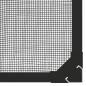 Preview: Magnet-Insektenschutz für Fenster Anthrazit 120x140 cm