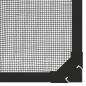 Preview: Magnet-Insektenschutz für Fenster Anthrazit 120x140 cm