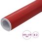 Preview: Autofolien 2 Stk. 4D Rot 100x150 cm